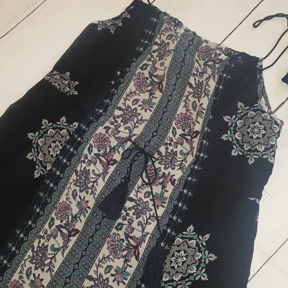 Boho Chic Black Dress - Picture 5 of 7